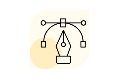 Modelleme Aracı, vektör, piksel mükemmel, illüstratör dosyası