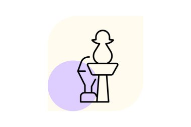 Heykel Galerisi, vektör, piksel mükemmel, illüstratör dosyası