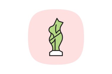 Soyut Heykel, vektör, piksel mükemmel, illüstratör dosyası