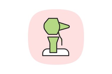 Beton heykel, vektör, piksel mükemmel, illüstratör dosyası