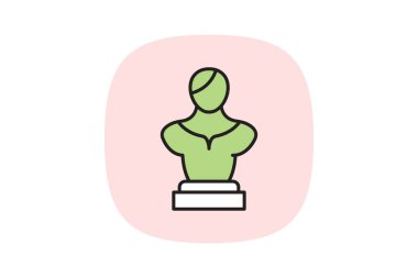 Fiberglas Heykel, vektör, piksel mükemmel, illüstratör dosyası