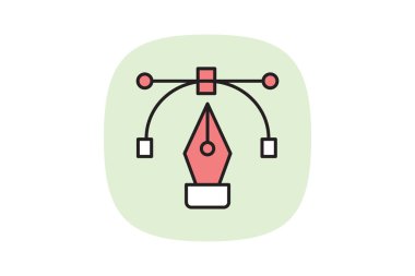 Modelleme Aracı, vektör, piksel mükemmel, illüstratör dosyası