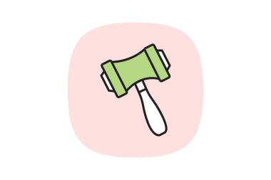 Tokmak, vektör, piksel mükemmel, illüstratör dosyası