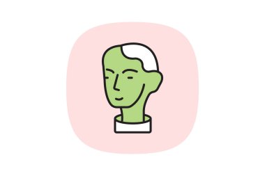 El heykeli, vektör, piksel mükemmel, illüstratör dosyası