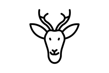 Saiga, vektör, piksel mükemmel, illüstratör dosyası