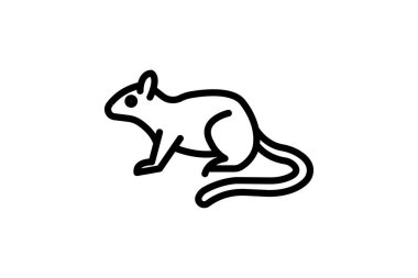 Ağaç Faresi, vektör, piksel mükemmel, illüstratör dosyası