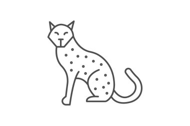 Çita, vektör, piksel mükemmel, çizer dosyası