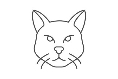 Vaşak, vektör, piksel mükemmel, illüstratör dosyası