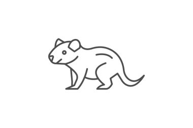 Tazmanya Canavarı, vektör, piksel mükemmel, illüstratör dosyası