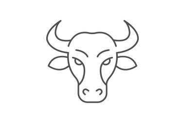 Gaur, vektör, piksel mükemmel, illüstratör dosyası