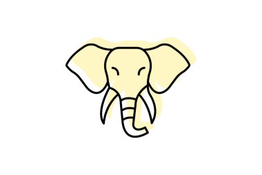 Fil, vektör, piksel mükemmel, illüstratör dosyası