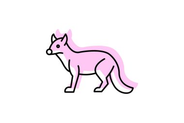 Misk, vektör, piksel mükemmel, illüstratör dosyası