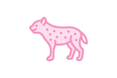 Sırtlan, vektör, piksel mükemmel, çizer dosyası