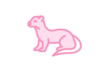 Çakal, vektör, piksel mükemmel, illüstratör dosyası