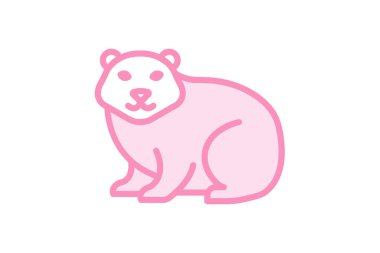 Kaya Hyrax, vektör, piksel mükemmel, illüstratör dosyası