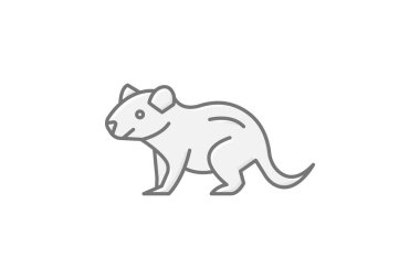 Tazmanya Canavarı, vektör, piksel mükemmel, illüstratör dosyası