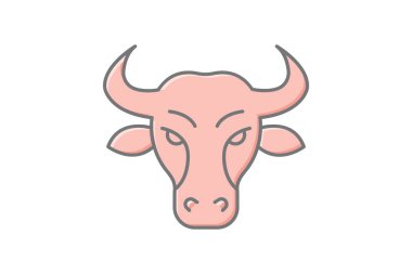 Gaur, vektör, piksel mükemmel, illüstratör dosyası