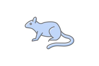 Ağaç Faresi, vektör, piksel mükemmel, illüstratör dosyası