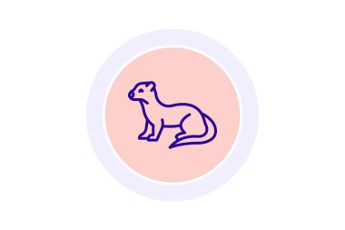 Çakal, vektör, piksel mükemmel, illüstratör dosyası