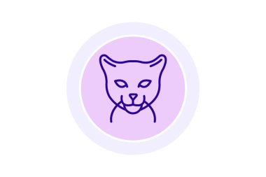 Ocelot, vektör, piksel mükemmel, illüstratör dosyası