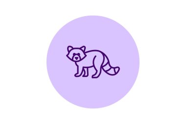 Kırmızı Panda, vektör, piksel mükemmel, illüstratör dosyası