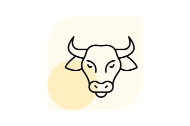 Su bizonu, vektör, piksel mükemmel, illüstratör dosyası