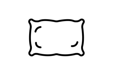 Yastık, vektör, piksel mükemmel, çizer dosyası