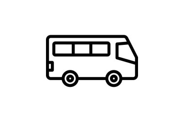 Mekik Otobüsü, vektör, piksel mükemmel, illüstratör dosyası