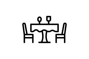 Ziyafet Salonu, vektör, piksel mükemmel, illüstratör dosyası