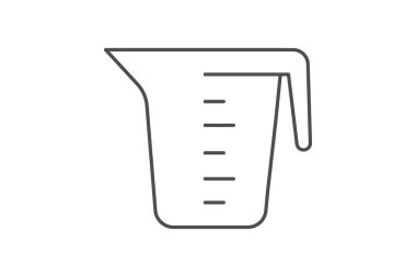 Ölçme Kabı, vektör, piksel mükemmel, illüstratör dosyası