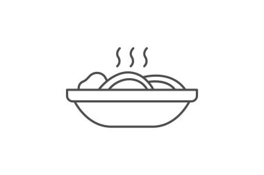 Makarna kasesi, vektör, piksel mükemmel, illüstratör dosyası