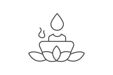 Spa Sembolü, vektör, piksel mükemmel, resimleyici dosyası