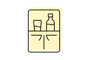 Mini çubuk, vektör, piksel mükemmel, illüstratör dosyası