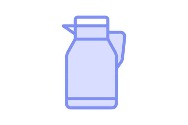 Süt sürahisi, vektör, piksel mükemmel, illüstratör dosyası