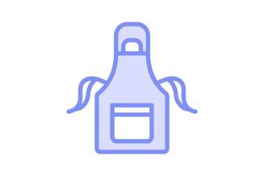 Önlük, vektör, piksel mükemmel, çizer dosyası