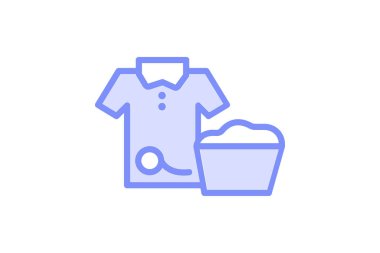 Çamaşır Servisi, vektör, piksel mükemmel, illüstratör dosyası