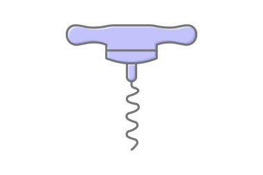 Tirbüşon, vektör, piksel mükemmel, illüstratör dosyası