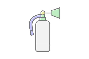 Yangın söndürücü, vektör, piksel mükemmel, illüstratör dosyası