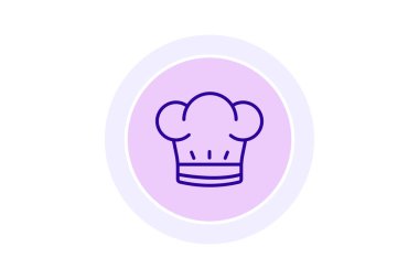 Şef Şapka, vektör, piksel mükemmel, illüstratör dosyası