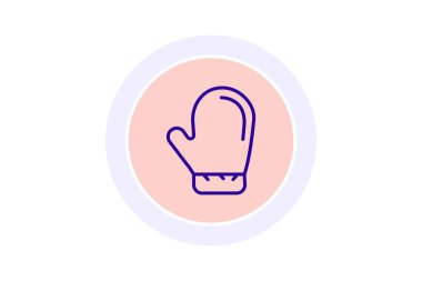 Fırın eldiveni, vektör, piksel mükemmel, illüstratör dosyası