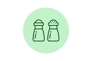 Tuz ve Biber Sarsıcı, vektör, piksel mükemmel, illüstratör dosyası