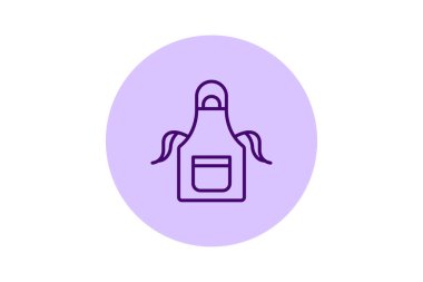 Önlük, vektör, piksel mükemmel, çizer dosyası