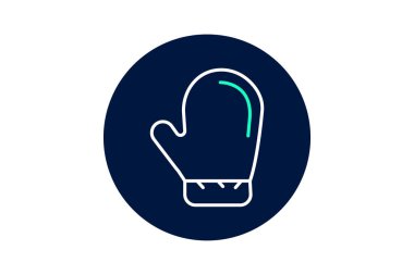 Fırın eldiveni, vektör, piksel mükemmel, illüstratör dosyası