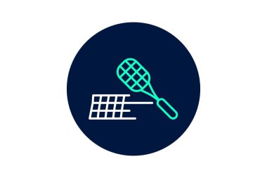 Tenis kortu, vektör, piksel mükemmel, illüstratör dosyası