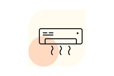 Klima, vektör, piksel mükemmel, illüstratör dosyası