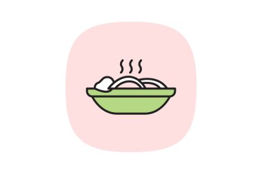 Makarna kasesi, vektör, piksel mükemmel, illüstratör dosyası