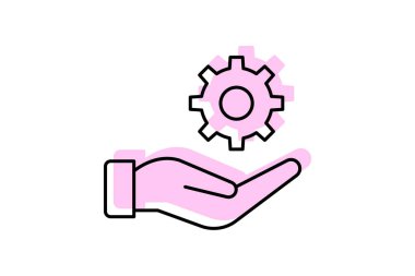 Özellik Yönetimi, vektör, piksel mükemmel, illüstratör dosyası