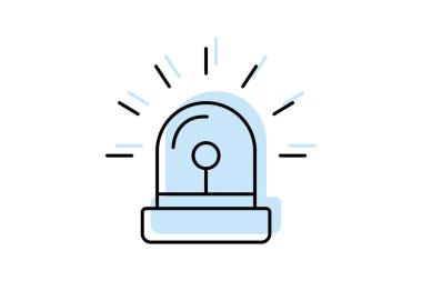 Alarm Sistemi, vektör, piksel mükemmel, illüstratör dosyası