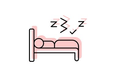 Misafir Süiti, vektör, piksel mükemmel, illüstratör dosyası