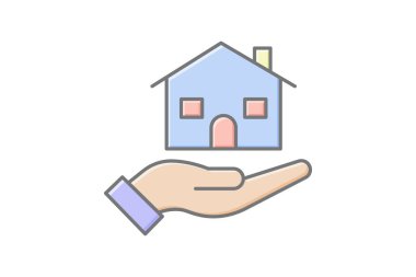 Kiralama özelliği, vektör, piksel mükemmel, illüstratör dosyası